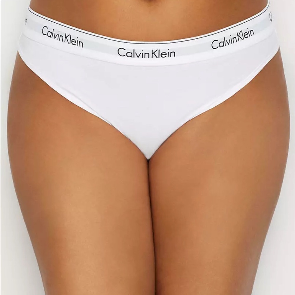 NWT Calvin Klein plus size thongs 1x 2x 3x